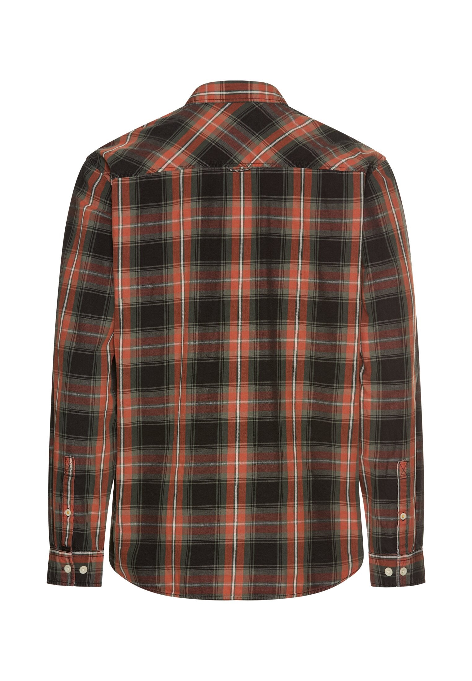 Freizeithemd kariert Regular Fit - 55-Cinnamon - Rot