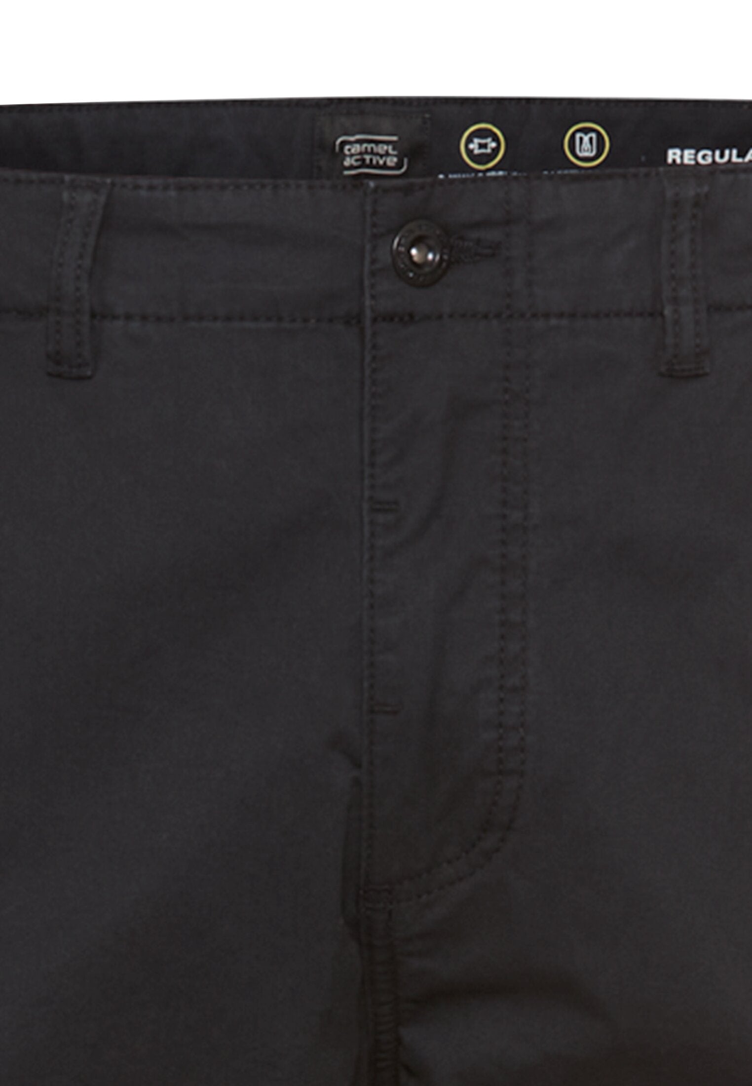 Cargohose Regular Fit - 88-Asphalt - Schwarz