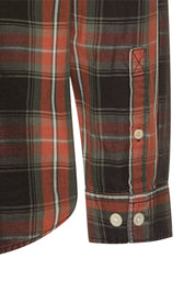 Freizeithemd kariert Regular Fit - 55-Cinnamon - Rot