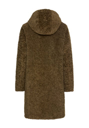 Teddy-Mantel - 61-Dark Khaki - Khaki
