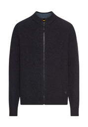 Strickjacke aus Wolle - 48-Dark Navy - Blau