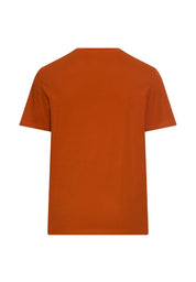 T-Shirt aus Baumwolle - 55-Cinnamon - Orange