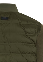 Bomberjacke mit Stehkragen - 37-Forest Green - Khaki