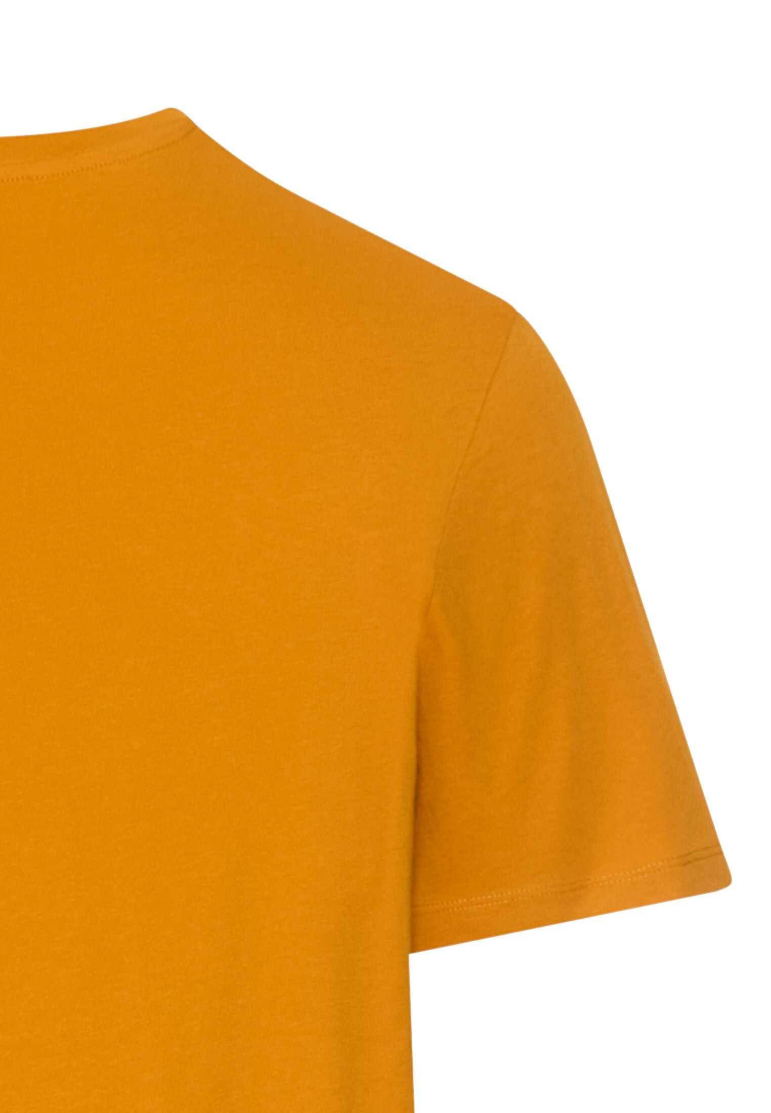 T-Shirt aus Baumwolle - 67-Burned Yellow - Orange