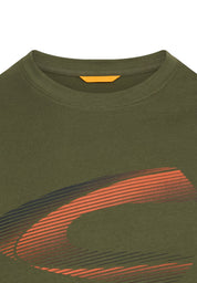 T-Shirt aus Baumwolle - 37-Forest Green - Grün