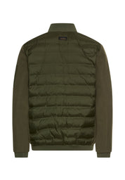 Bomberjacke mit Stehkragen - 37-Forest Green - Khaki