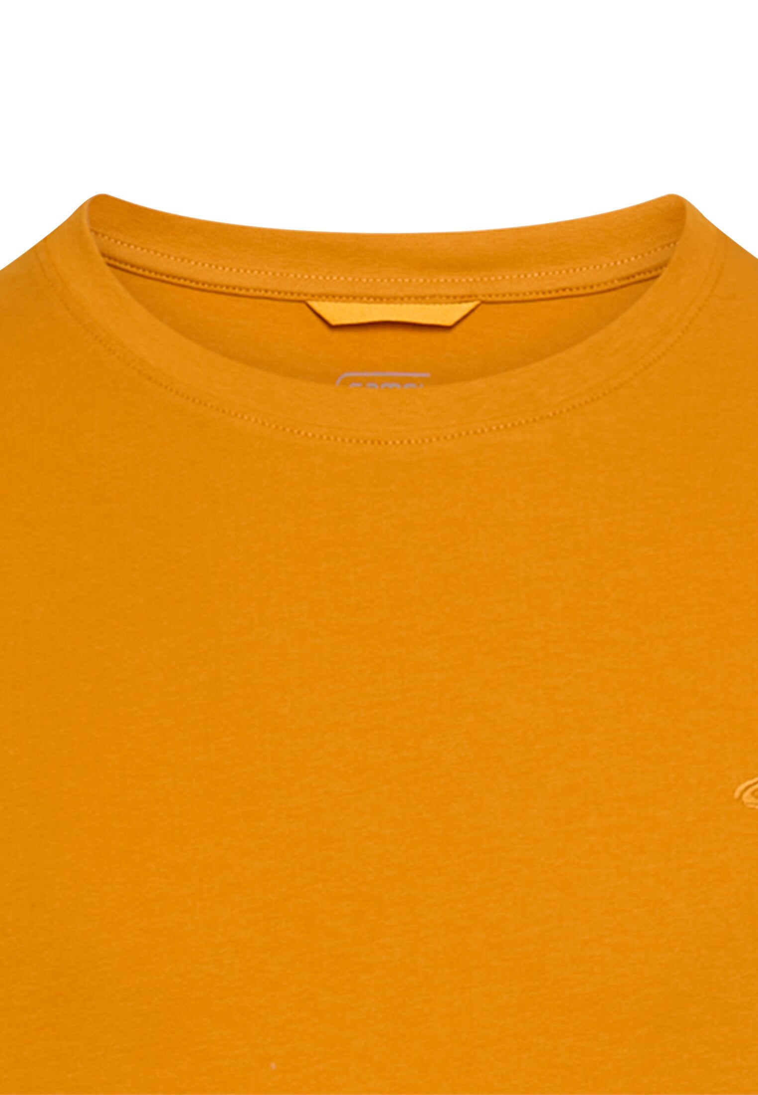 T-Shirt aus Baumwolle - 67-Burned Yellow - Orange