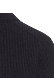 Strickjacke aus Wolle - 48-Dark Navy - Blau