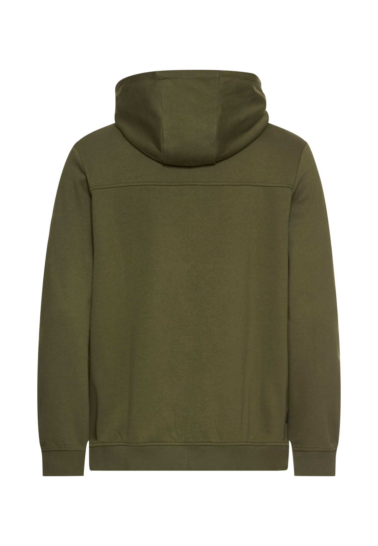 Sweatshirtjacke aus Baumwollmix - 37-Forest Green - Grün
