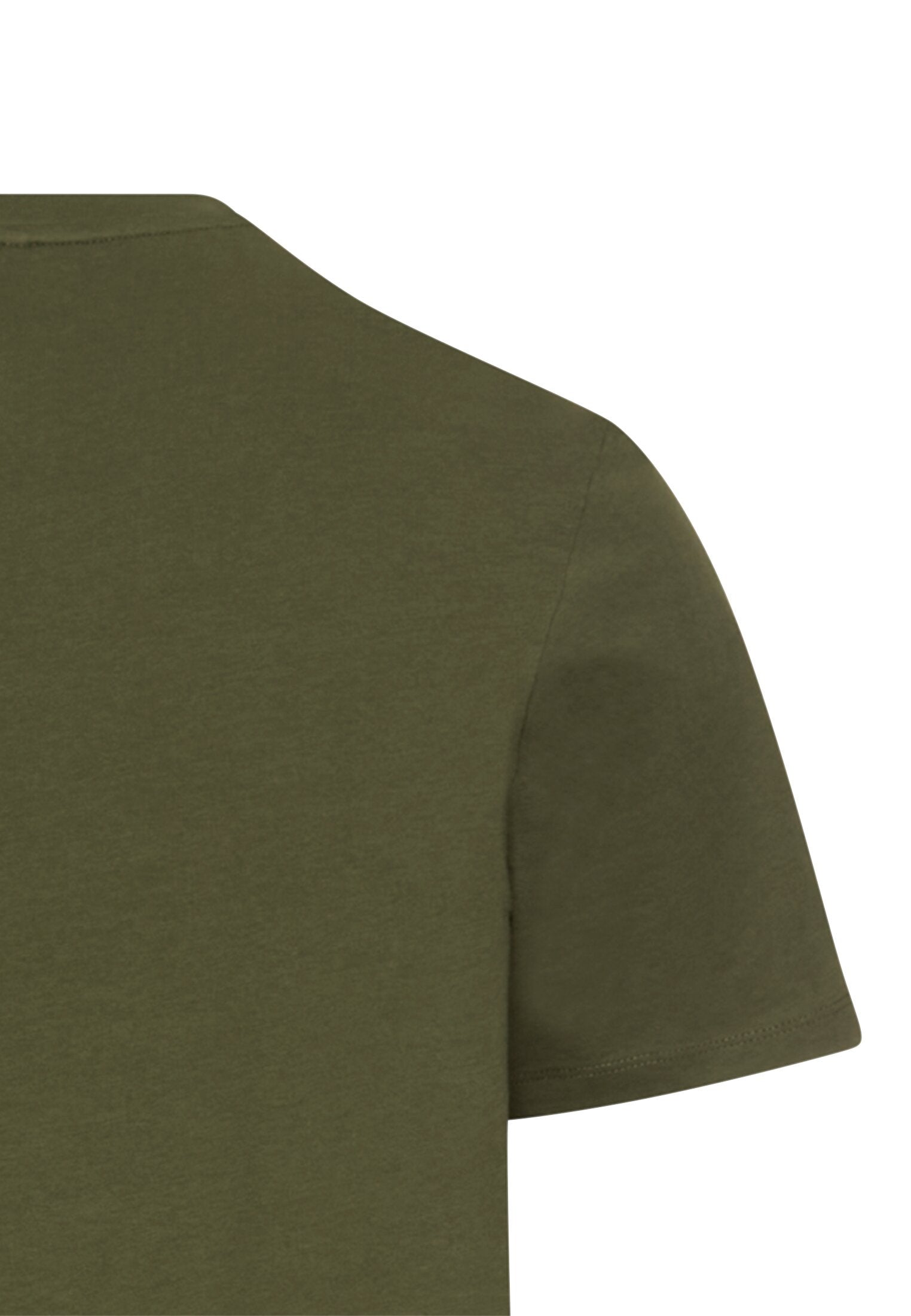 T-Shirt aus Baumwolle - 37-Forest Green - Grün