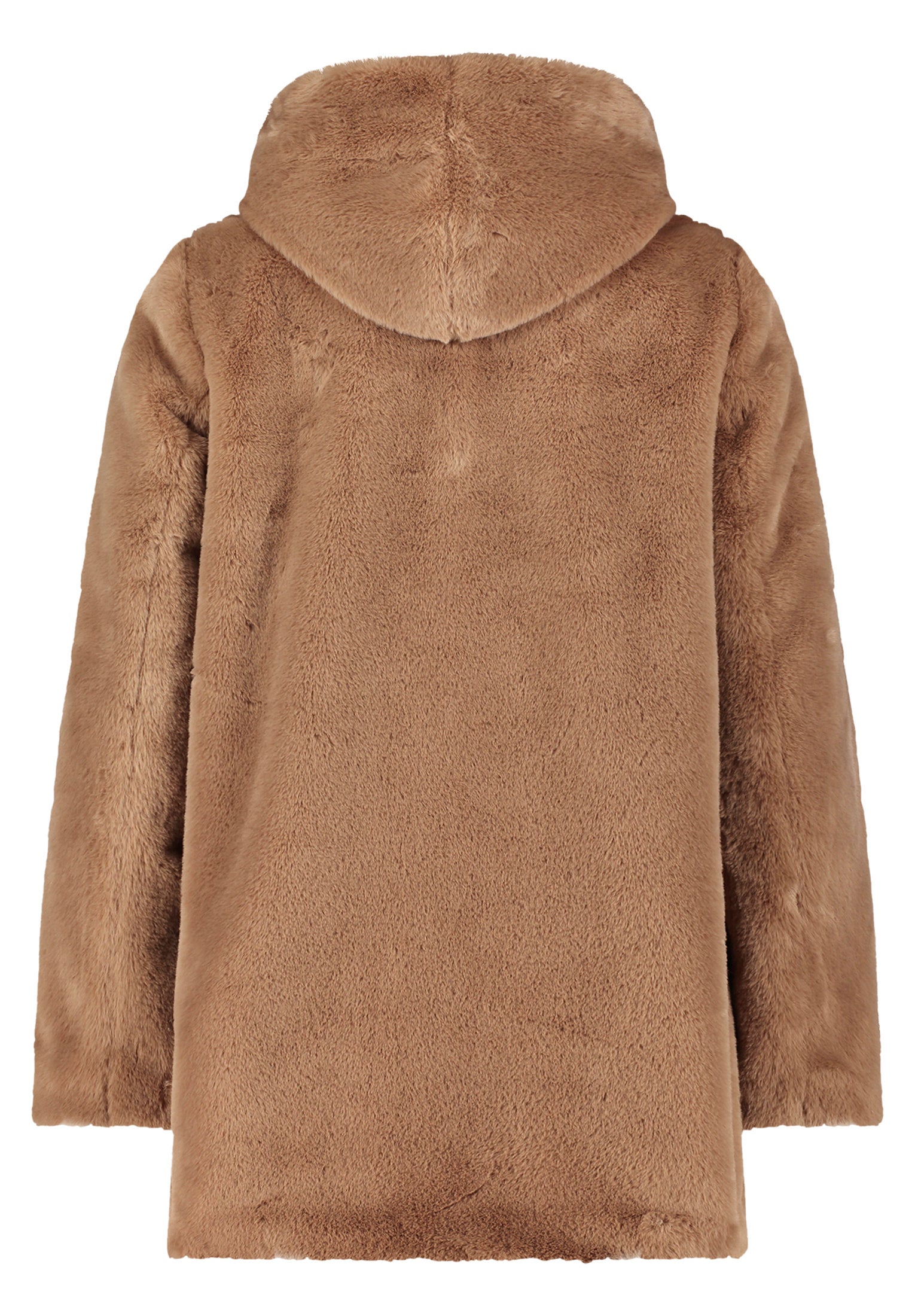 Jacke in Felloptik - 7460-Classic Bronze - Braun
