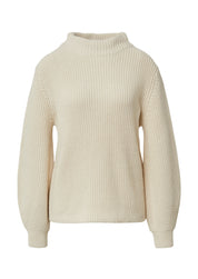 Strickpullover aus Baumwollmix - 0805-WHITE - Creme