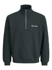 Strickpullover aus Baumwolle - Forest River - Grün