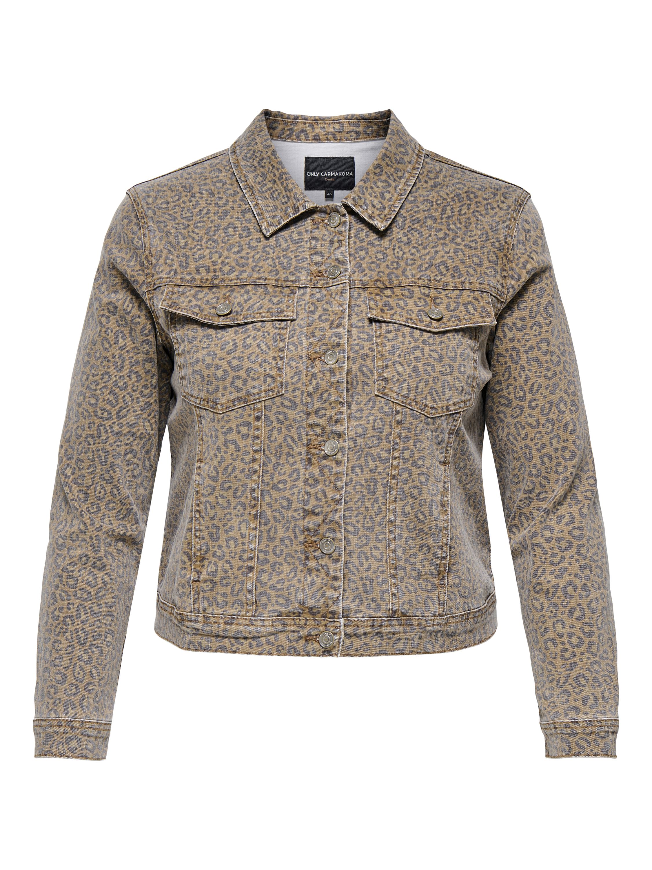 Jeansjacke aus Baumwollmix - Nomad/LEO - Beige