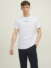 T-Shirt mit Logoprint - White - Weiß