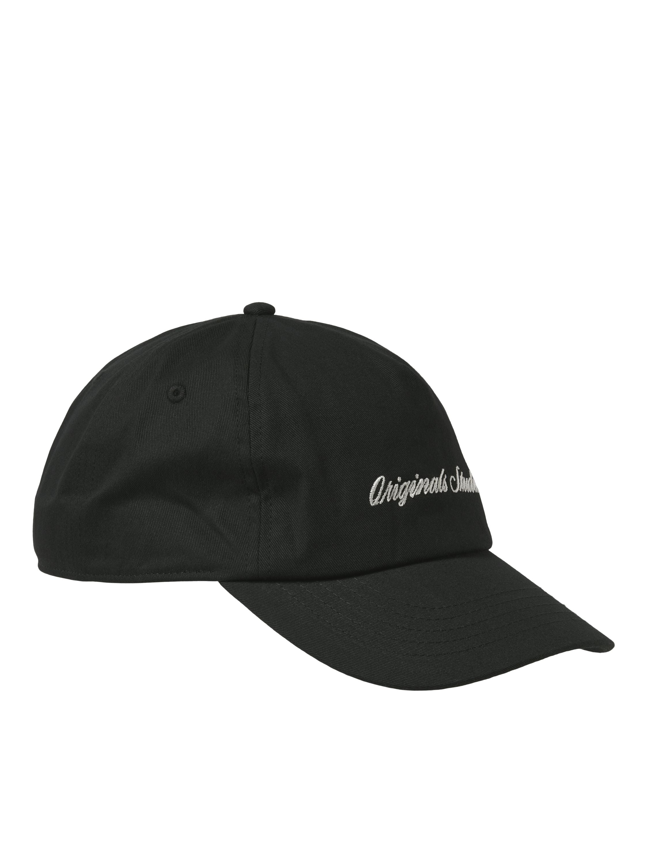 Cap aus Bio Baumwolle - Black - Schwarz
