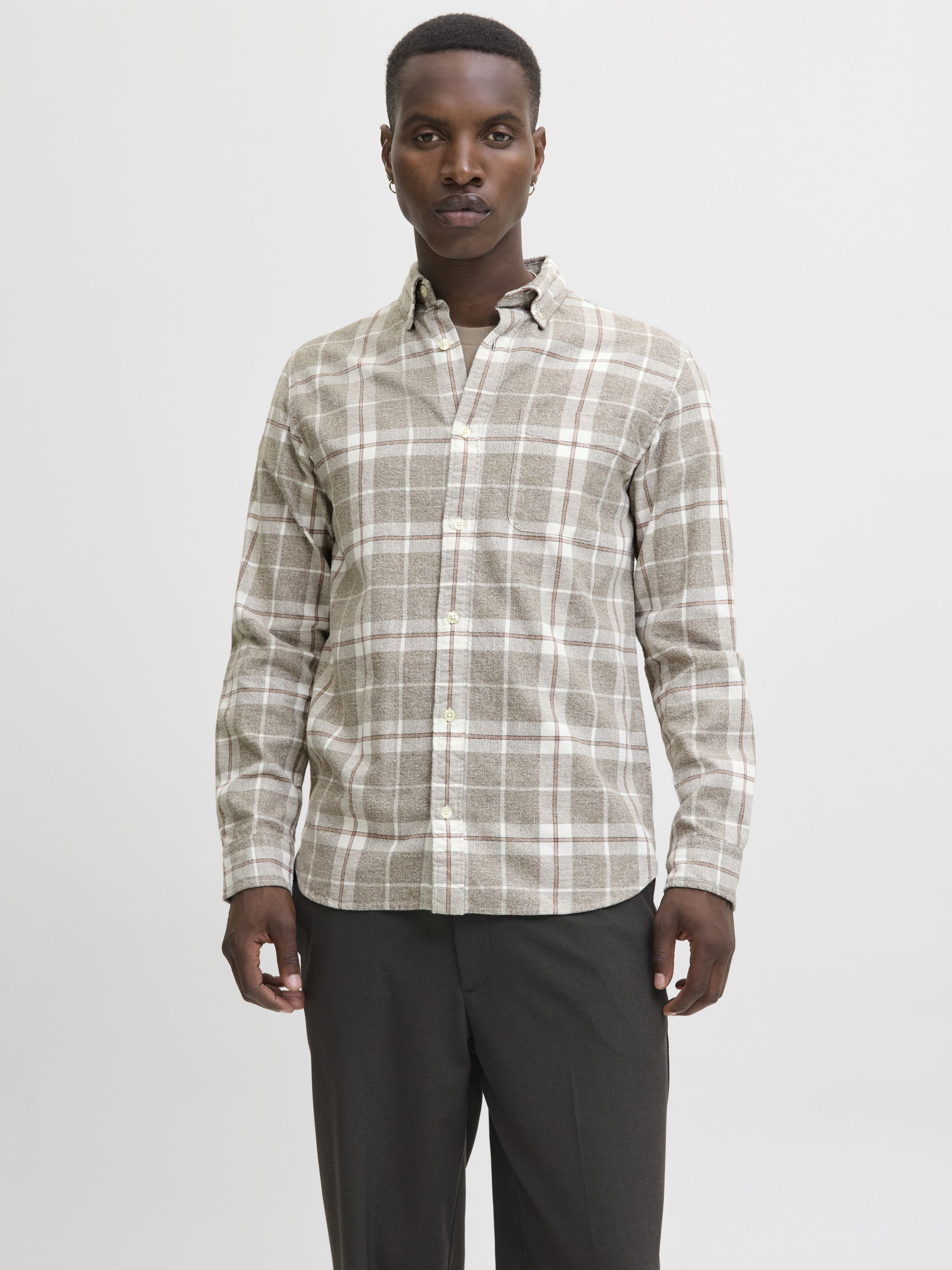 Hemd Regular Fit - Moonstruck - Grau