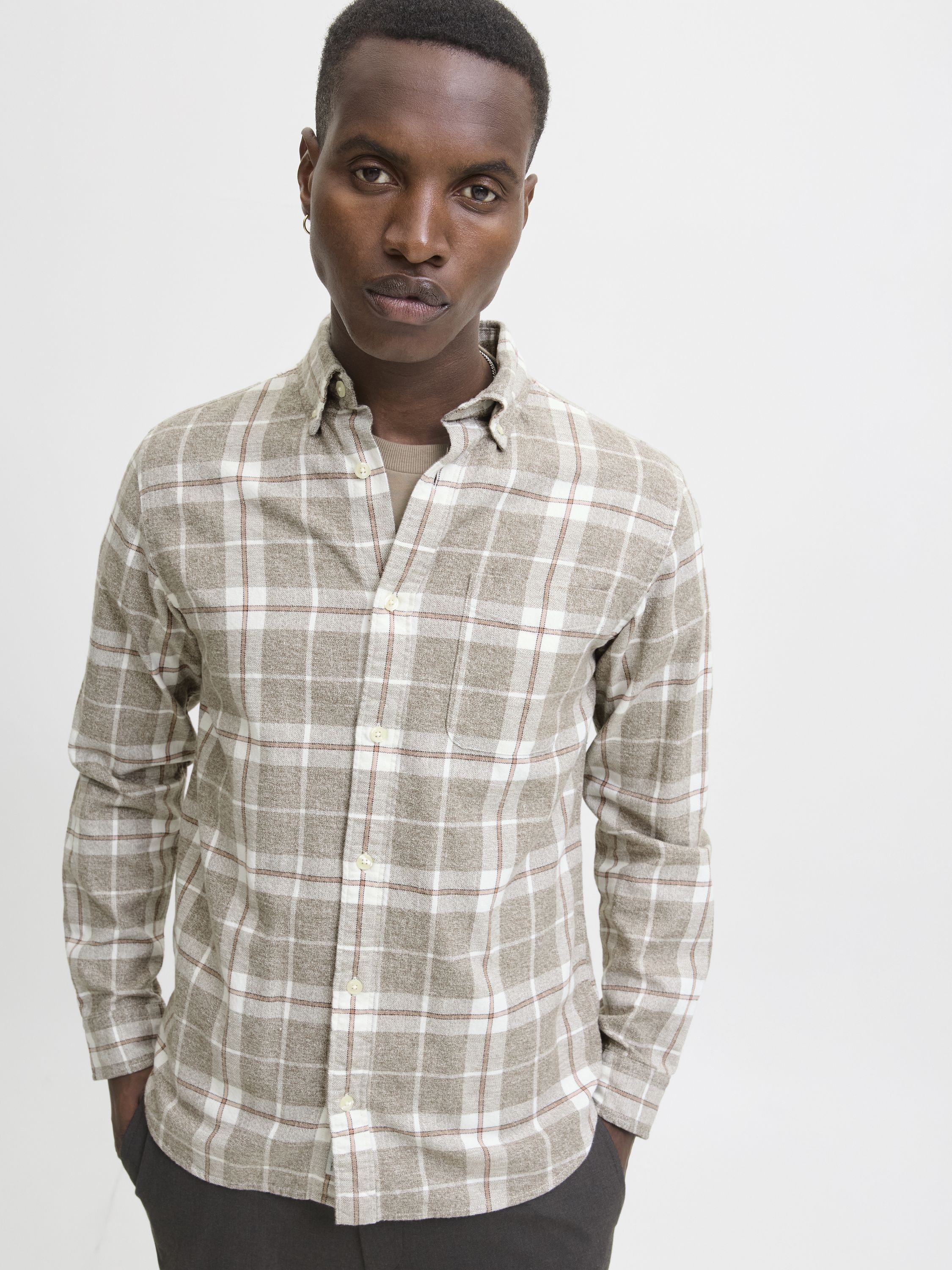 Hemd Regular Fit - Moonstruck - Grau