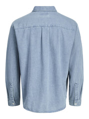 Jeanshemd aus Baumwolle - Medium Blue Denim - Blau