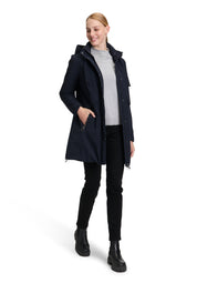 Parka mit Stehkragen - 8538-Deep Navy - Blau