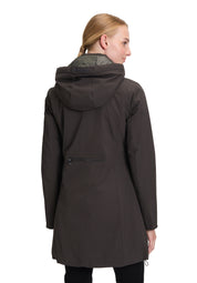 Parka mit Stehkragen - 5576-Shiny Forest - Khaki