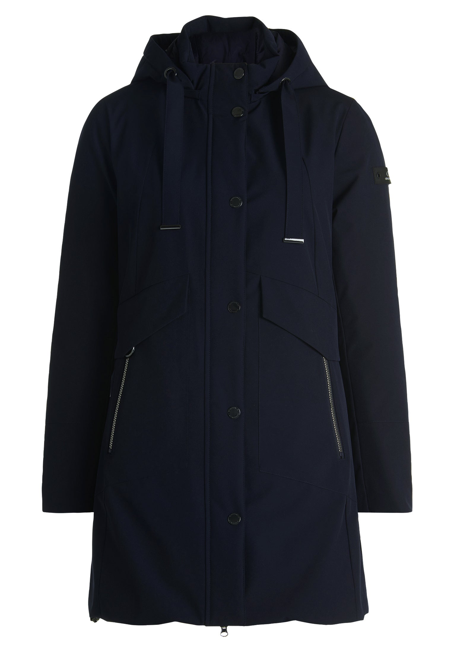 Parka mit Stehkragen - 8538-Deep Navy - Blau