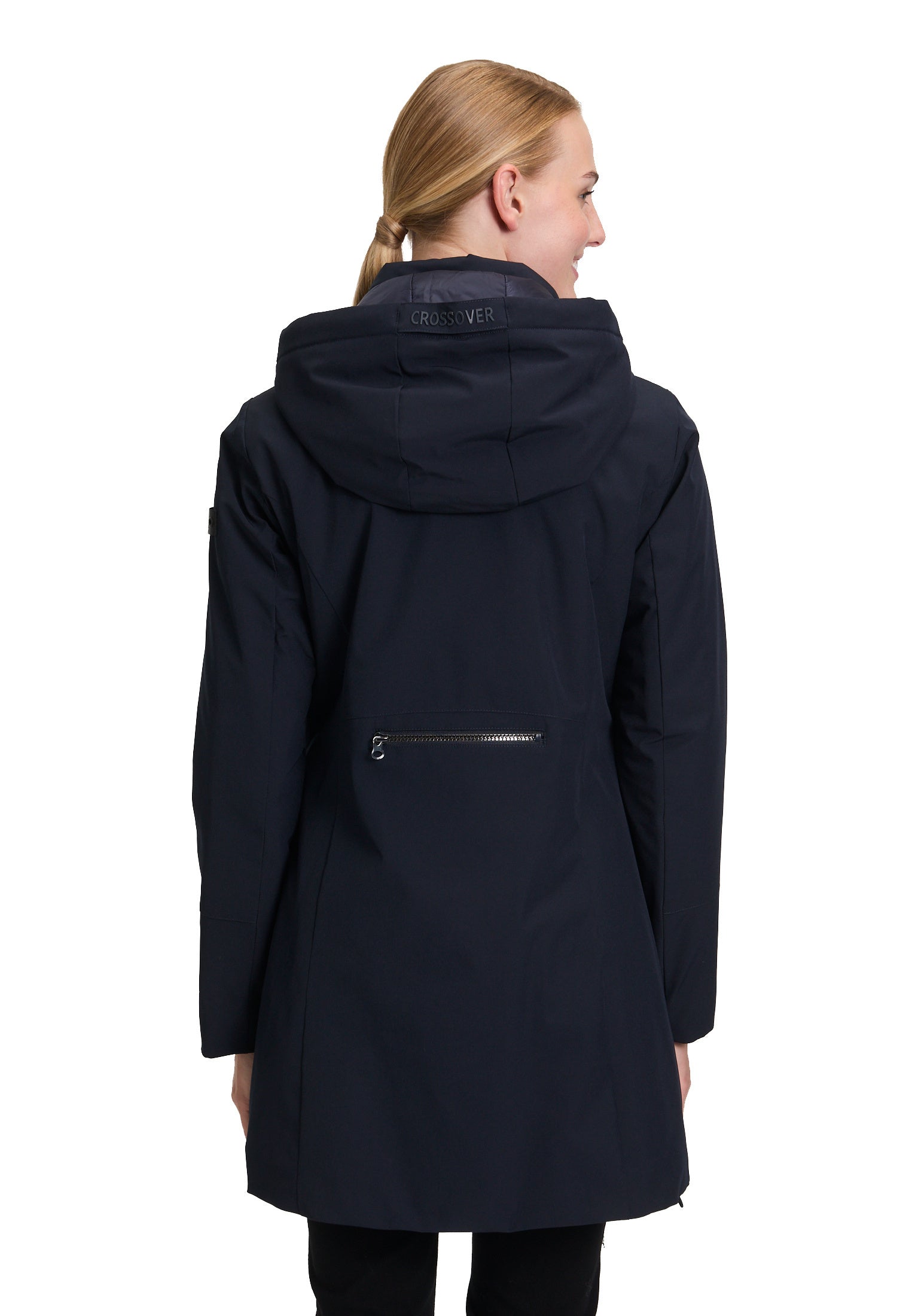 Parka mit Stehkragen - 8538-Deep Navy - Blau