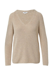 Strickpullover aus Baumwollmix - 81W8-BROWN - Braun