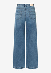 Palazzo-Jeans Wide Leg - 0961 - Blau