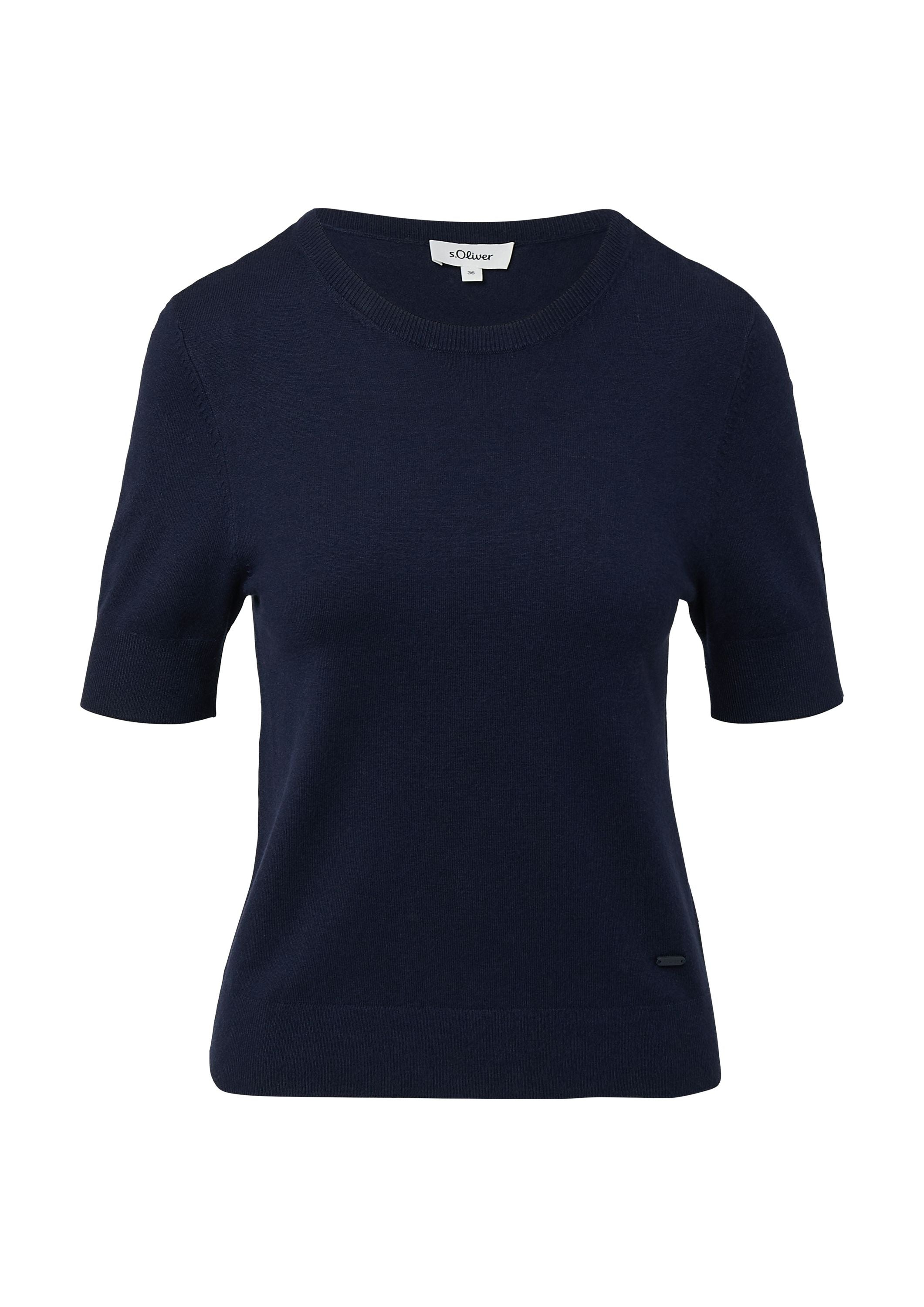 Strickpullover - 5959-BLUE - Blau