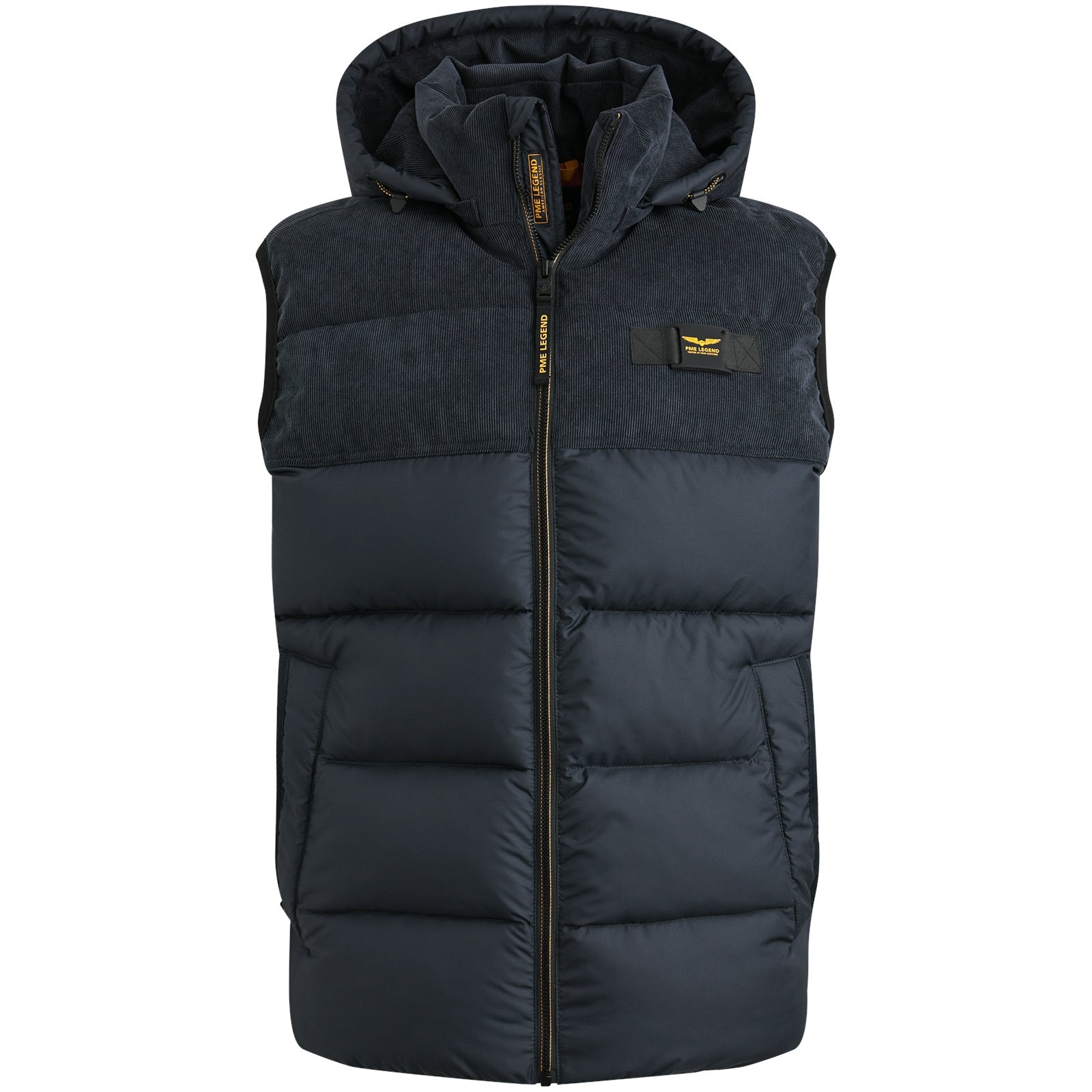 Weste GOBBLER mit Kapuze - 5281-Salute - Blau