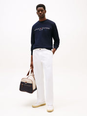 Sweatshirt aus Baumwollmix - DW5-BLUE - Blau