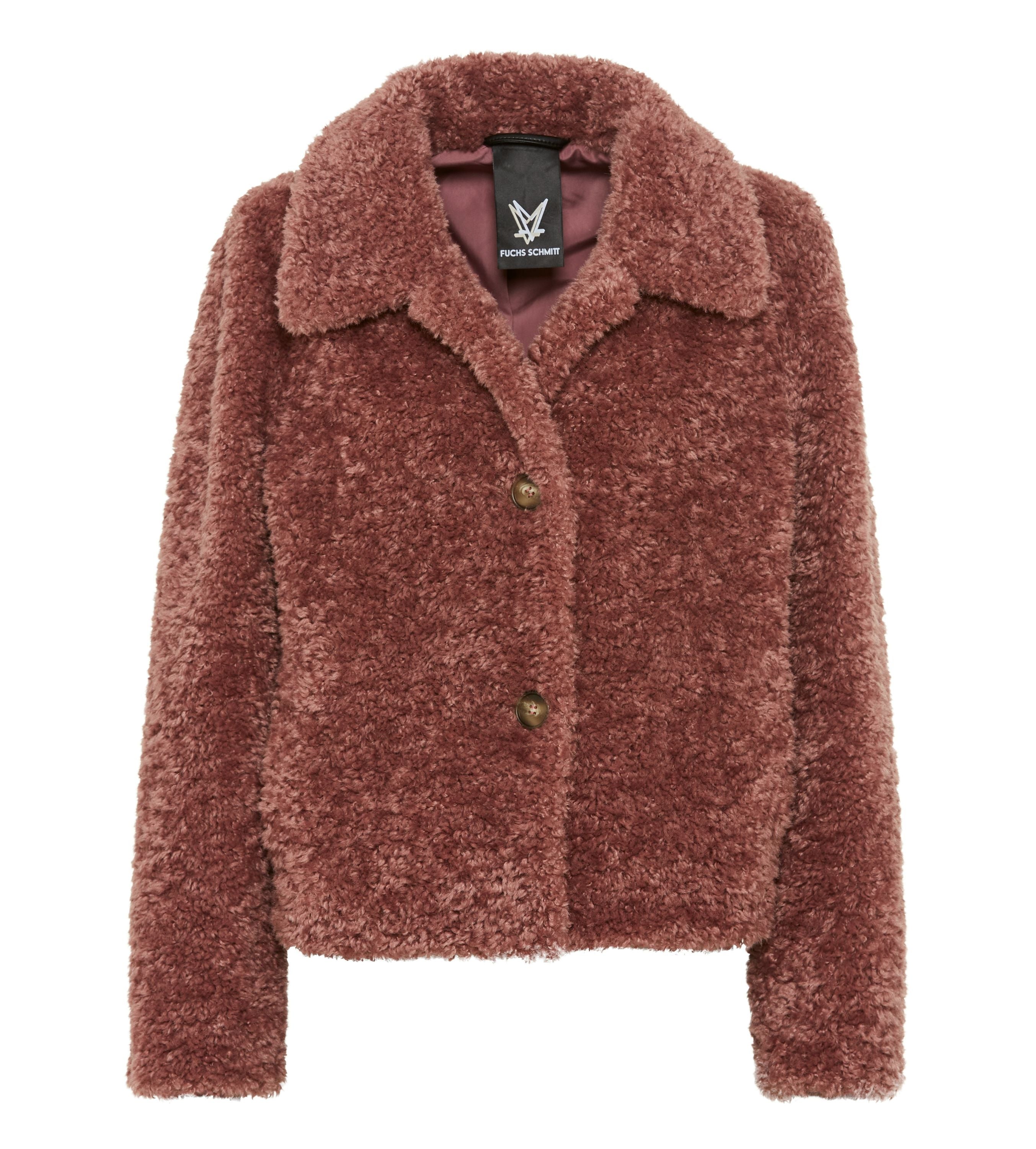 Übergangsjacke aus Fun Fur - 0070 - Rosa