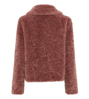 Übergangsjacke aus Fun Fur - 0070 - Rosa