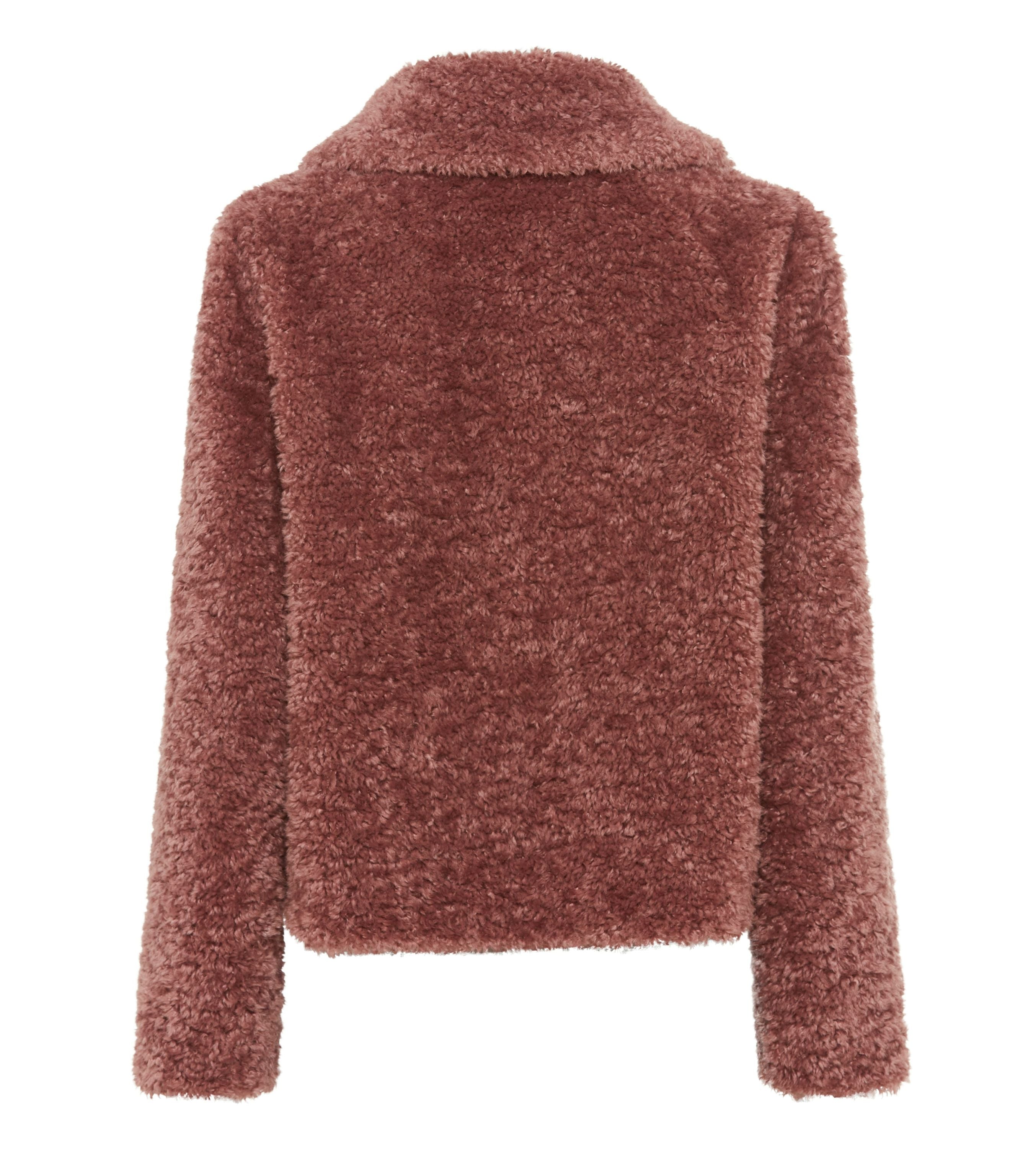 Übergangsjacke aus Fun Fur - 0070 - Rosa