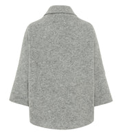 Übergangsjacke aus Wollmix - 0020 - Grau