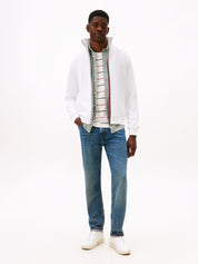 Sweatjacke mit Zipper - YBR-WHITE - Weiß