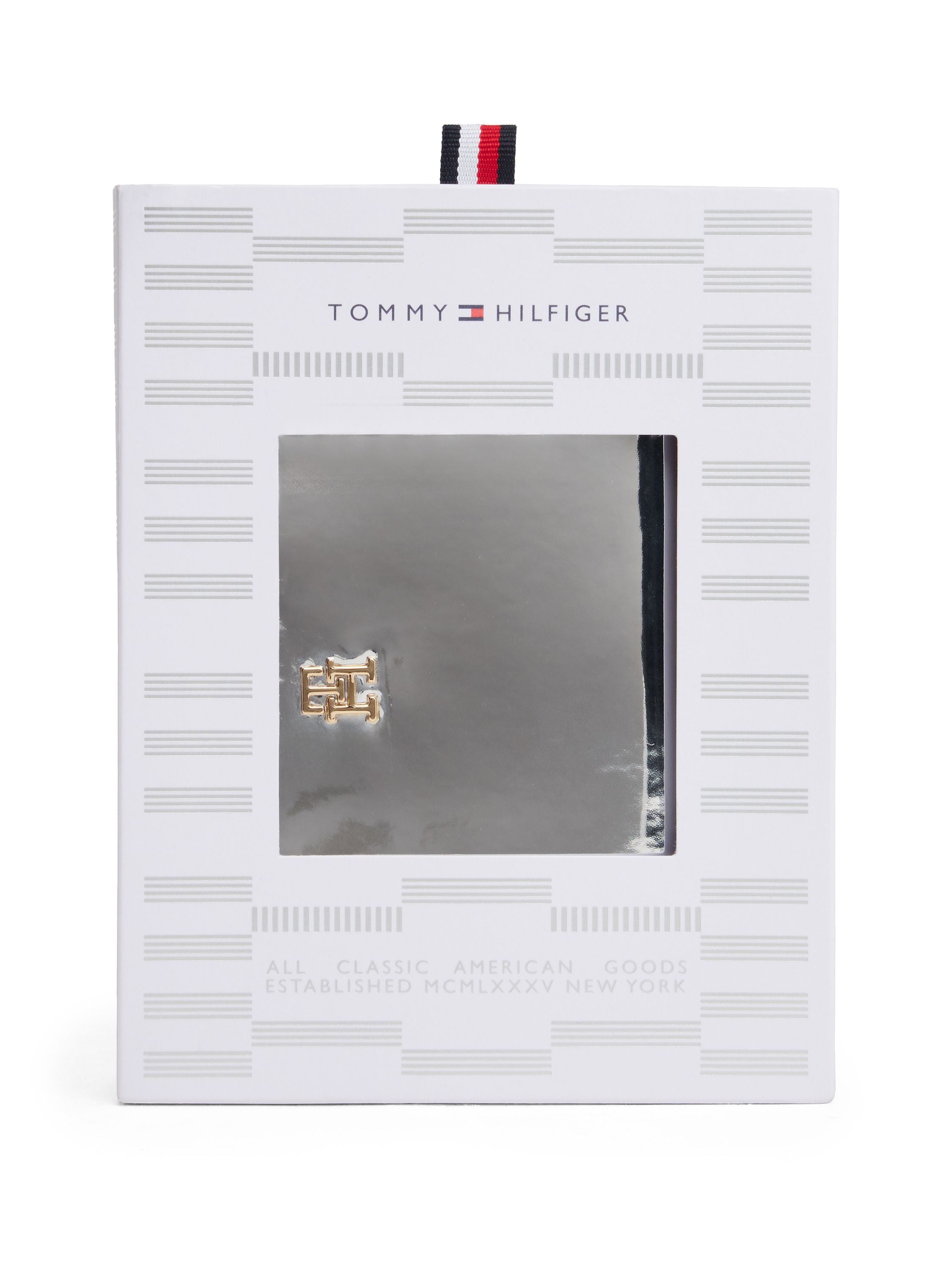 Geldbörse mit Logo - PE6-GREY - Silber