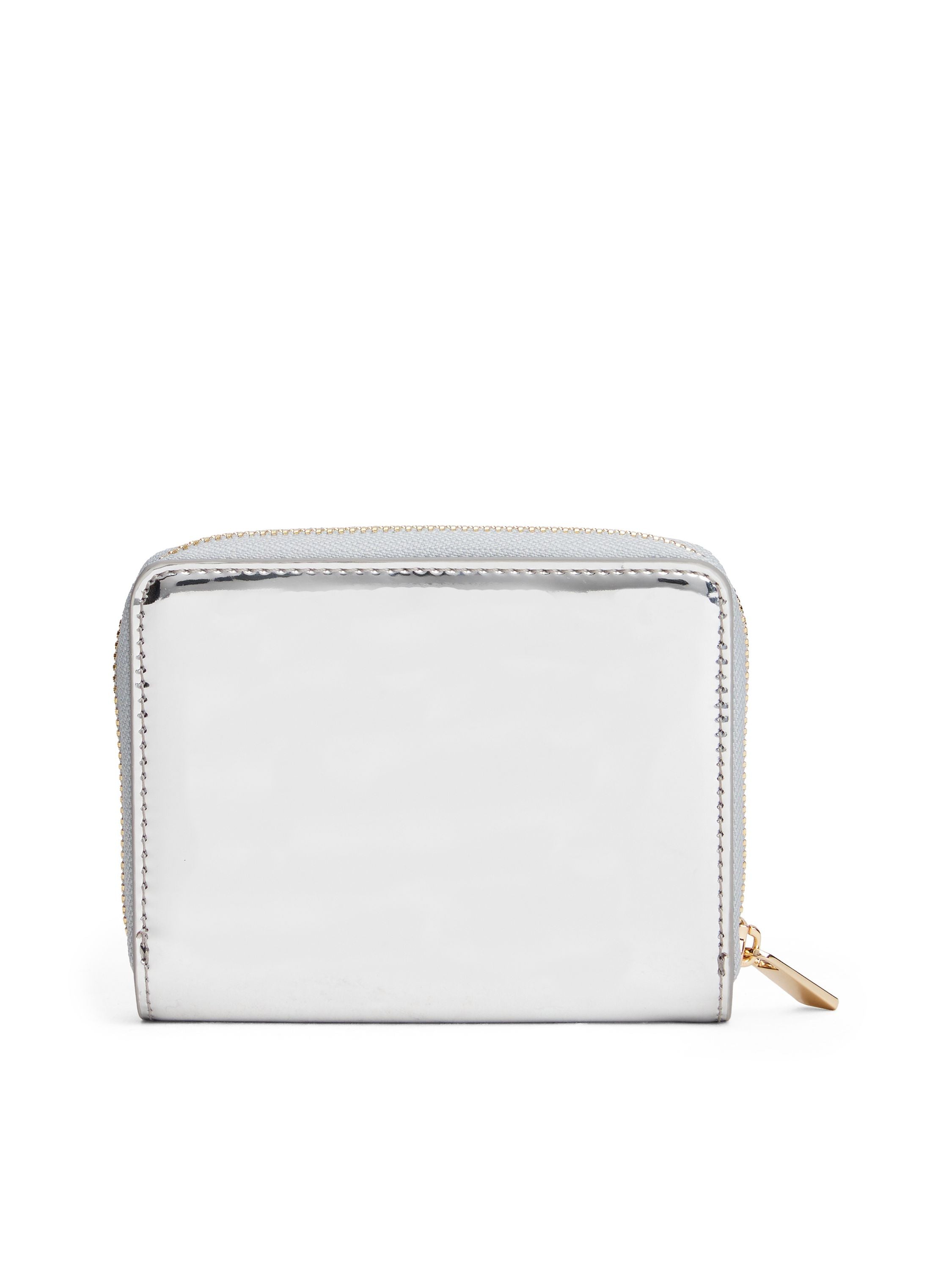 Geldbörse mit Logo - PE6-GREY - Silber