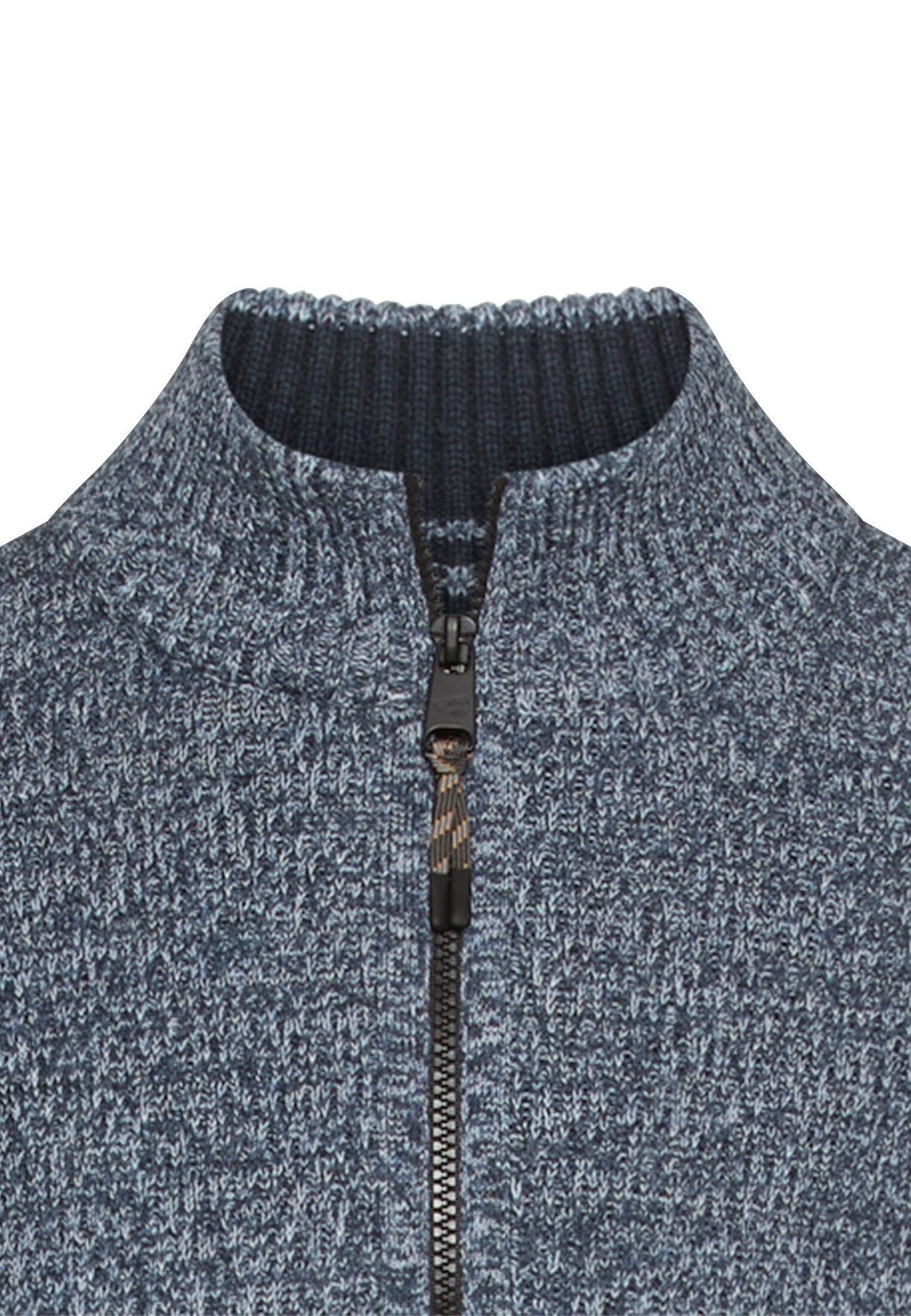 Strickpullover aus Baumwollmix - 47-Tinted Blue - Blau