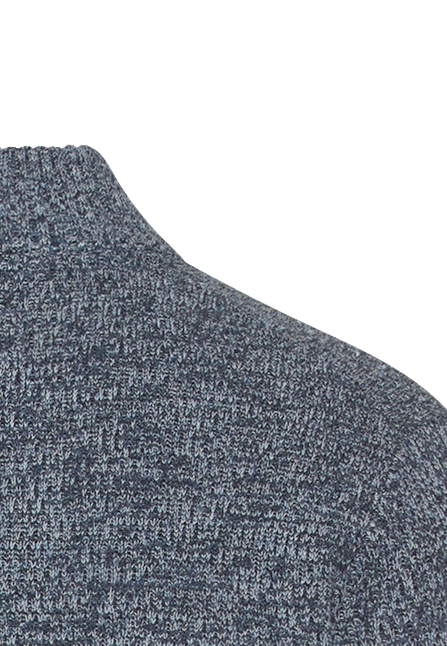 Strickpullover aus Baumwollmix - 47-Tinted Blue - Blau