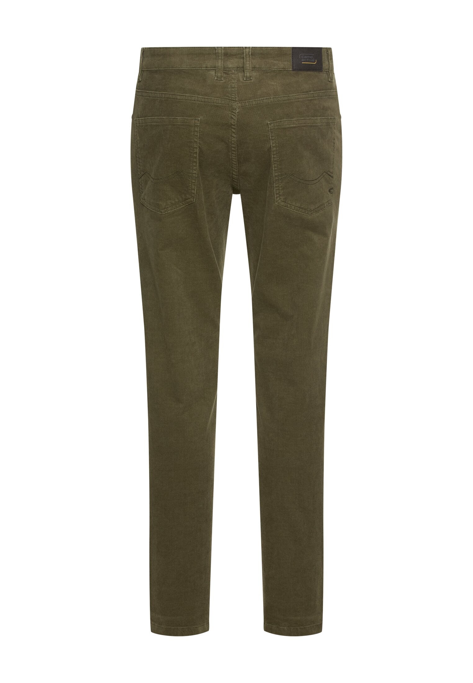 Hose Regular Fit aus Baumwolle - 37-Forest Green - Grün