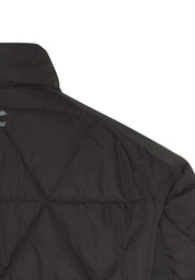 Bomberjacke mit Stehkragen - 88-Asphalt - Schwarz