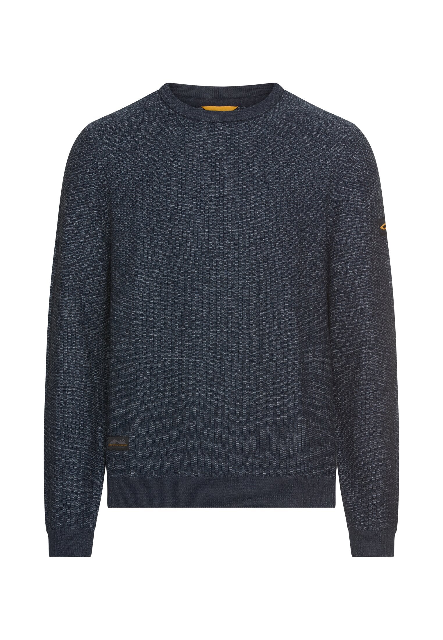 Strickpullover aus Baumwolle - 47-Tinted Blue - Blau