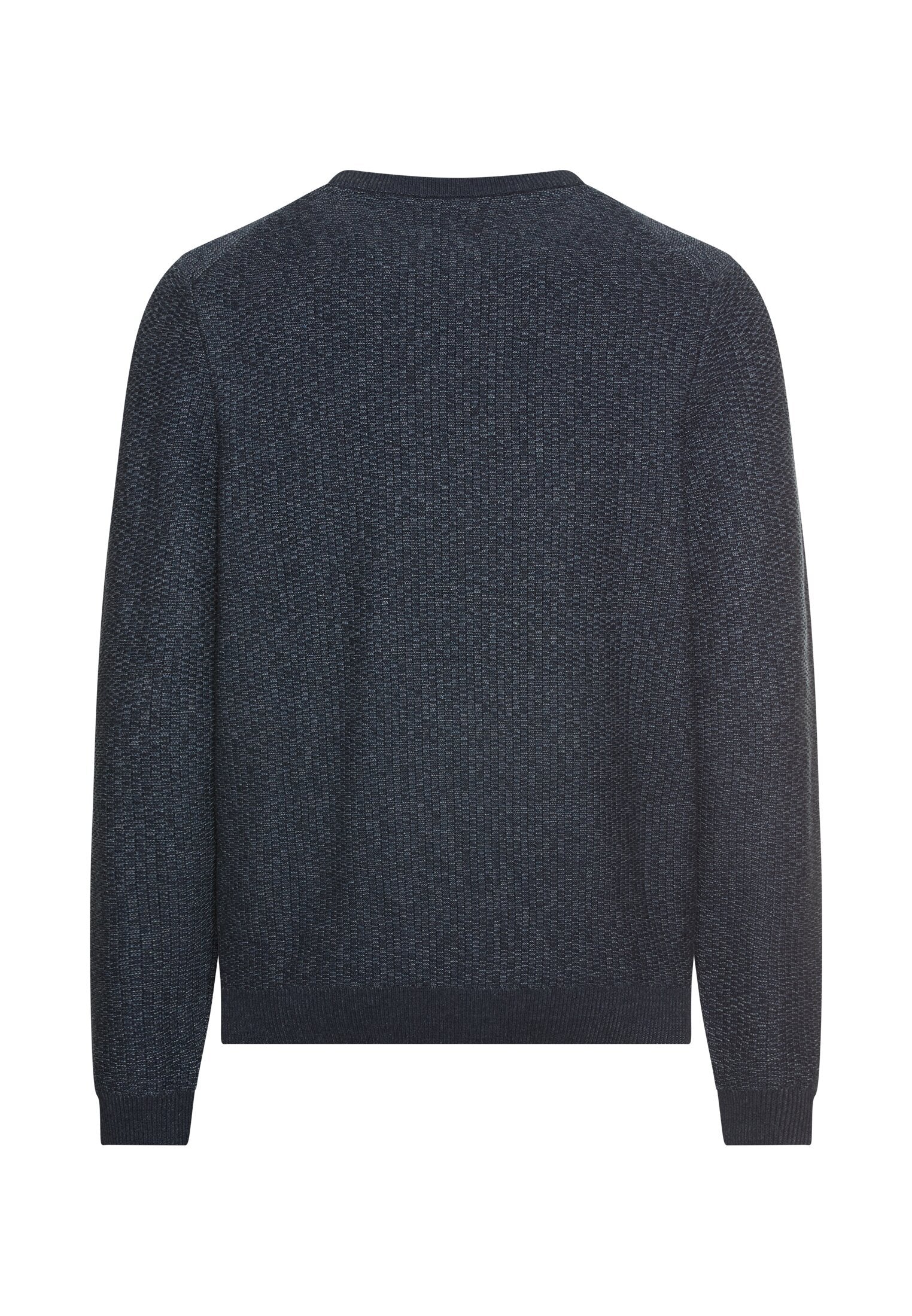 Strickpullover aus Baumwolle - 47-Tinted Blue - Blau