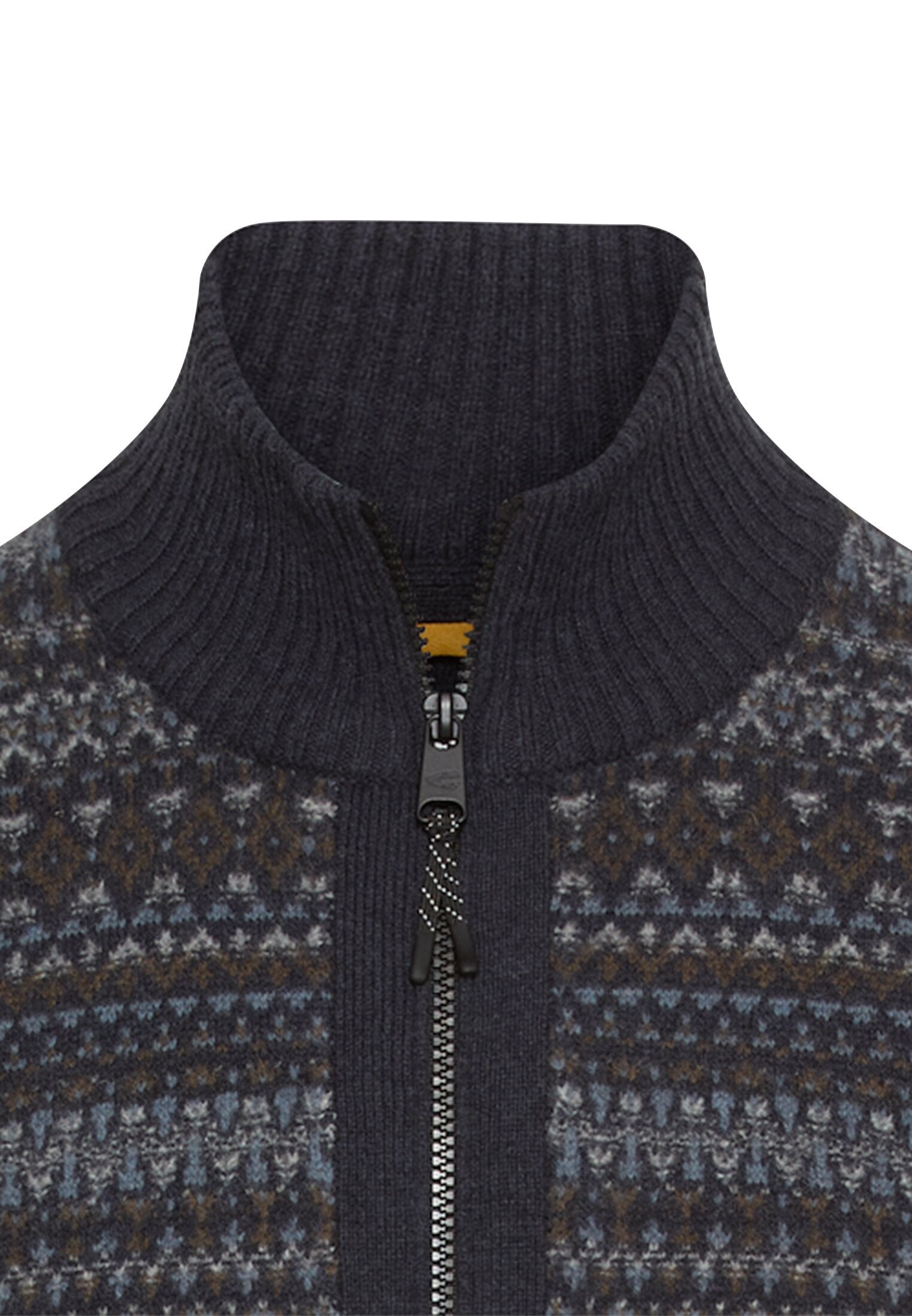 Strickjacke aus Wolle - 48-Dark Navy - Blau