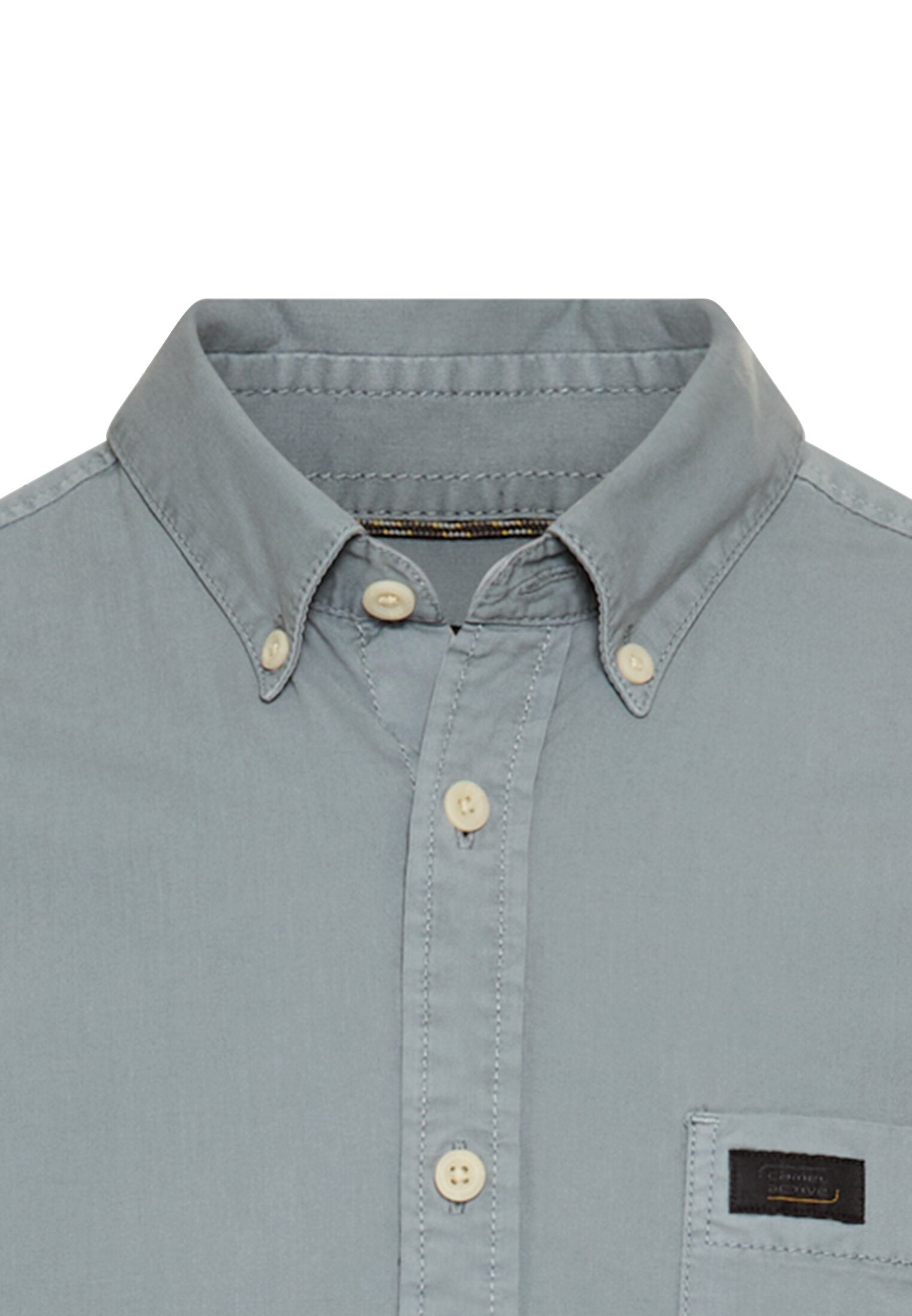 Hemd Regular Fit - 43-Stone Blue - Blau