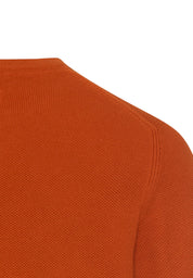 Pullover aus reiner Baumwolle - 55-Cinnamon - Orange