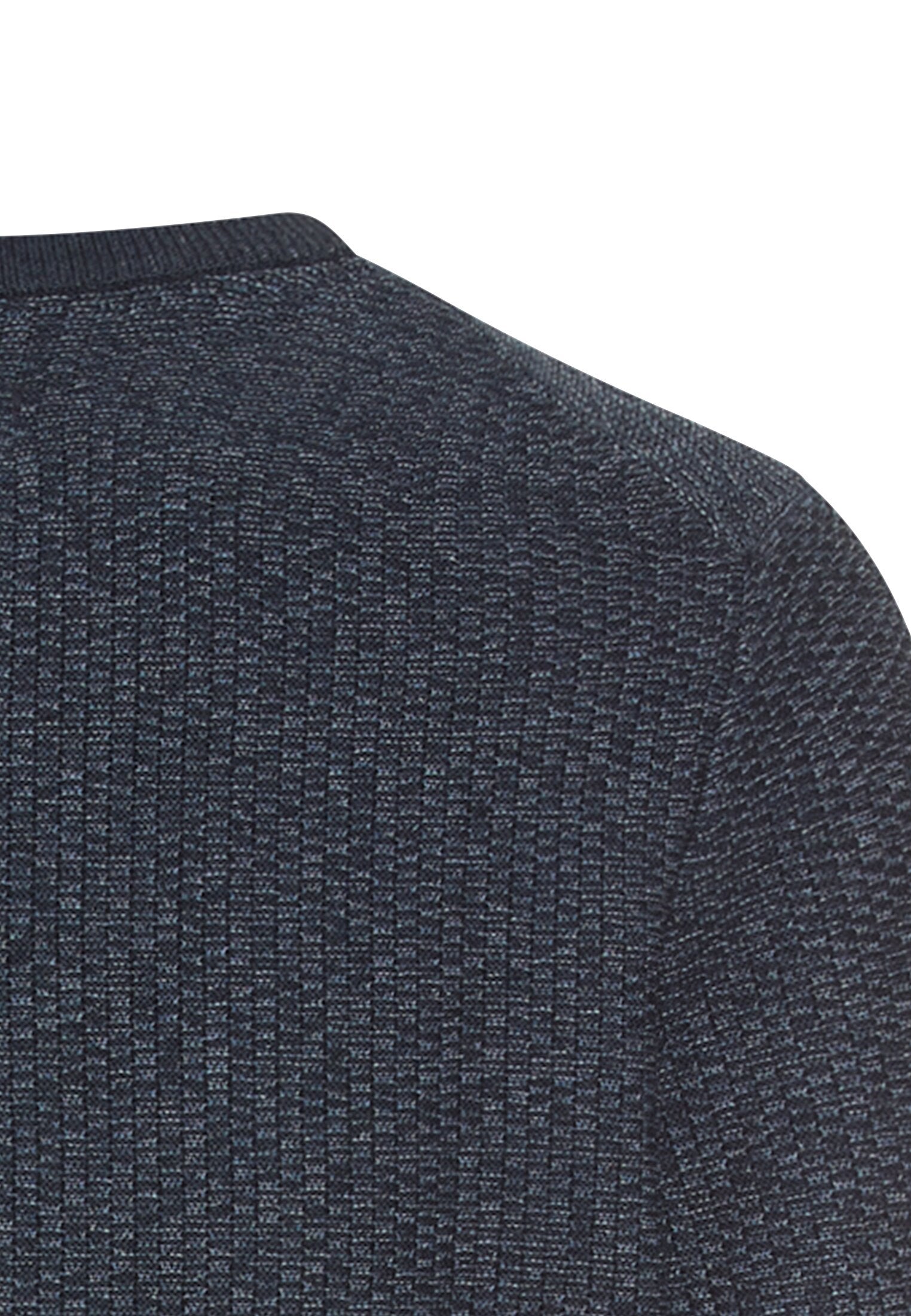 Strickpullover aus Baumwolle - 47-Tinted Blue - Blau