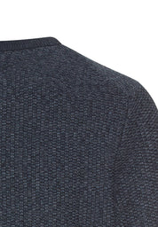 Strickpullover aus Baumwolle - 47-Tinted Blue - Blau